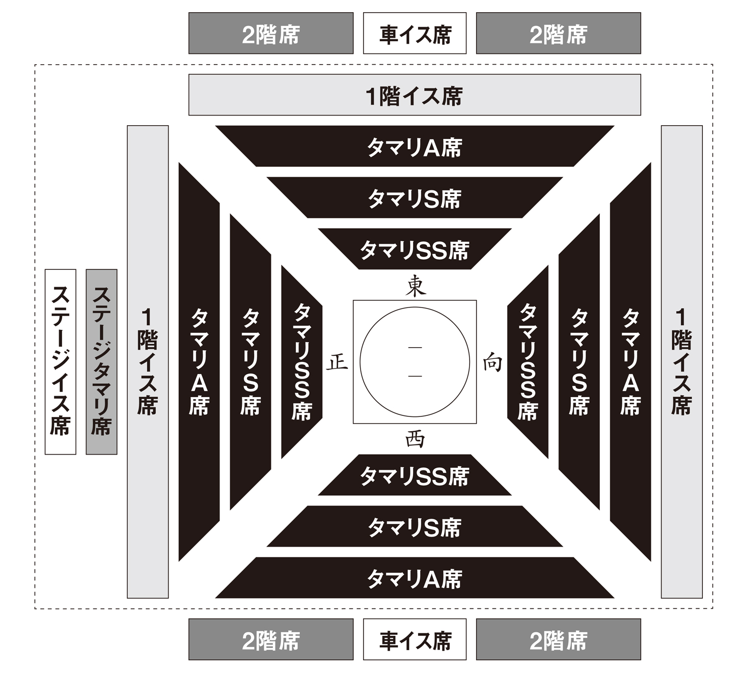 席のご案内・チケットお申し込み｜令和6年冬巡業 大相撲西原場所